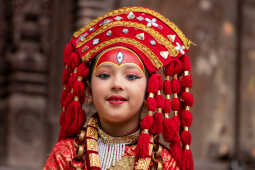 Kumari Puja, Basantapur.