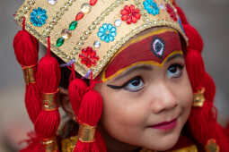 Kumari Puja, Basantapur.