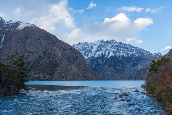 Outlet of She Phoksundo Lake, Dolpa