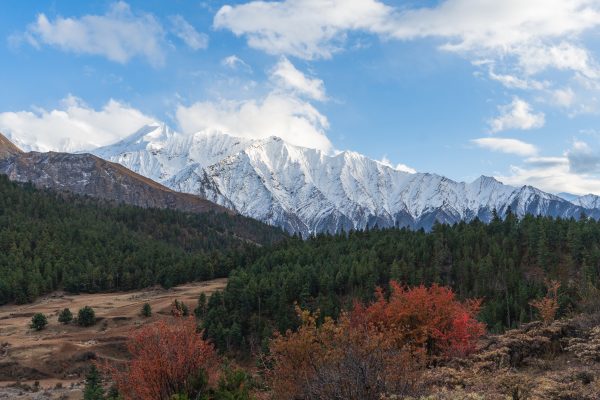 Landscape in Himalayas in Dolpa