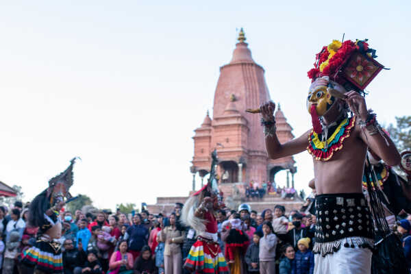 Bhairab Naach, Bhaktapur.