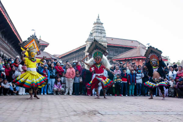 Bhairab Naach, Bhaktapur.