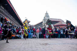 Bhairab Naach, Bhaktapur.