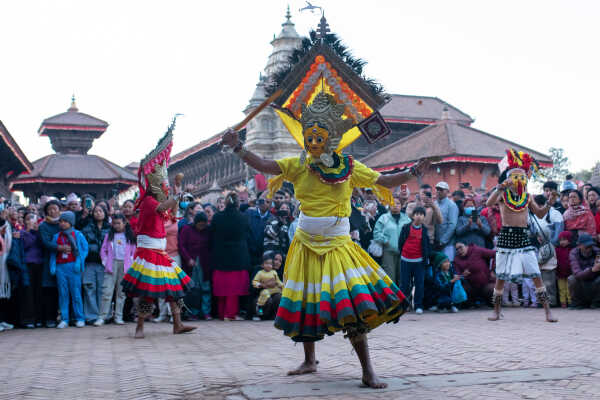 Bhairab Naach, Bhaktapur.