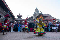 Bhairab Naach, Bhaktapur.