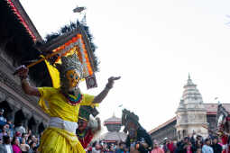 Bhairab Naach, Bhaktapur.