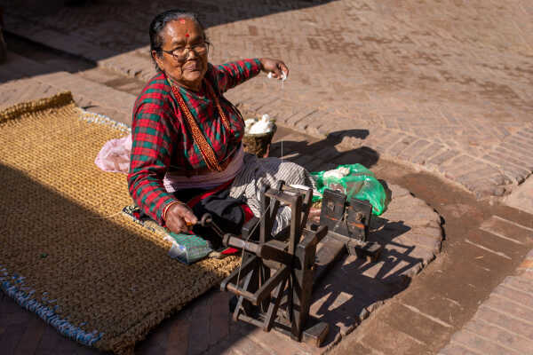 Traditional Woolen Making.