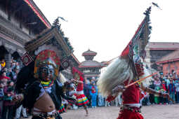 Bhairab Naach, Bhaktapur.