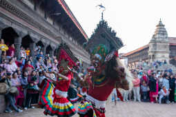 Bhairab Naach, Bhaktapur.