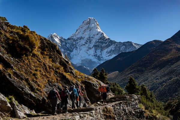 Everest base camp trek