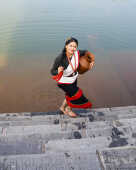 Newari Dress Portrait.