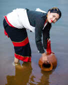 Newari Dress Portrait.