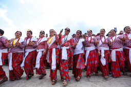 Gaura Festival Celebrated at Tundikhel, Kathmandu