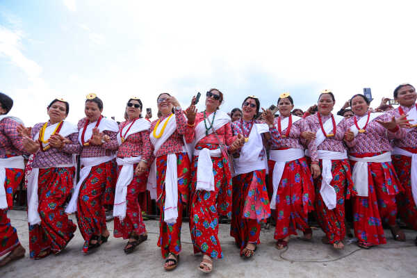 Gaura Festival Celebrated at Tundikhel, Kathmandu