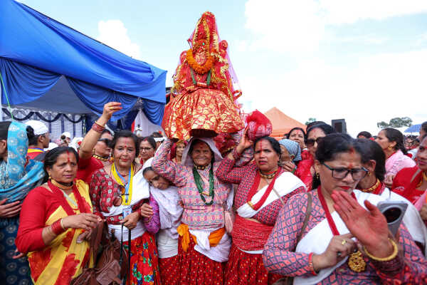 Gaura Festival Celebrated at Tundikhel, Kathmandu