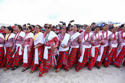 Gaura Festival Celebrated at Tundikhel, Kathmandu