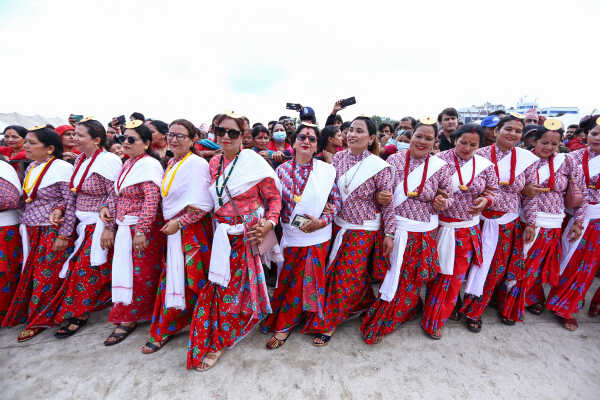 Gaura Festival Celebrated at Tundikhel, Kathmandu