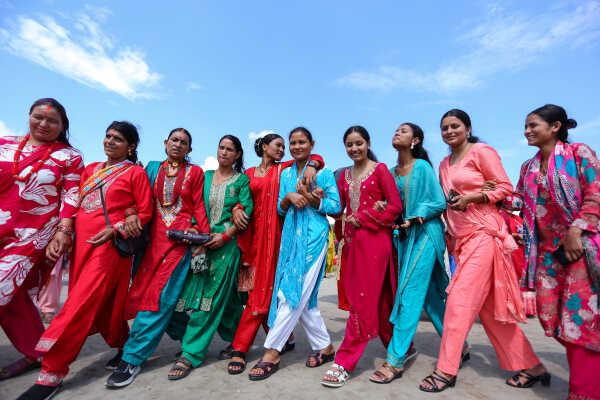 Gaura Festival Celebrated at Tundikhel, Kathmandu