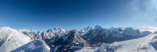 Panoromic View from Mera Peak