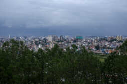 Kathmandu Valley In Monsoon Season