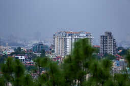 Kathmandu Valley In Monsoon Season