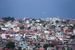 Kathmandu Valley In Monsoon Season