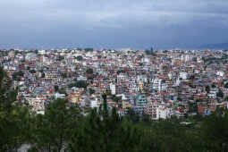 Kathmandu Valley In Monsoon Season