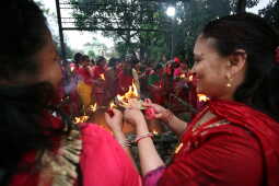 Women Observing Rishi Panchami 2025, Kathmandu