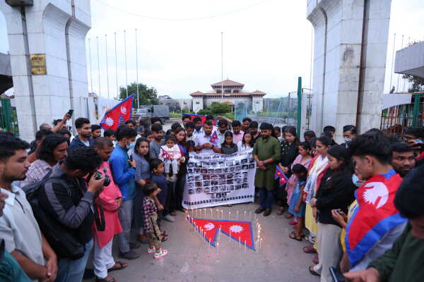Candlelight Tribute to Gen-Z Movement Martyrs