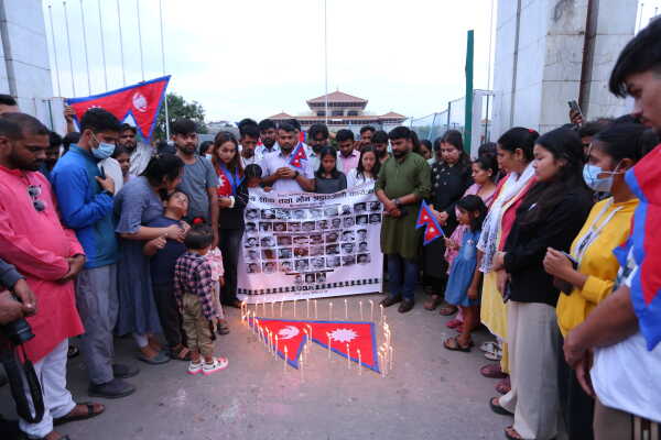Candlelight Tribute to Gen-Z Movement Martyrs