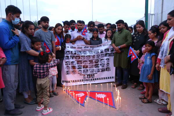 Candlelight Tribute to Gen-Z Movement Martyrs