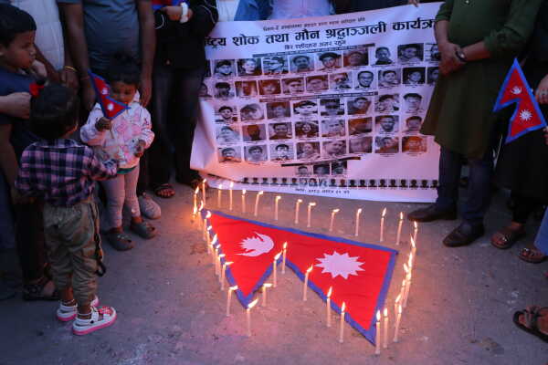 Candlelight Tribute to Gen-Z Movement Martyrs