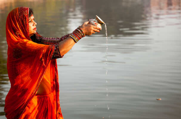 Devotion at Dawn – Chhath Festival in Nepal