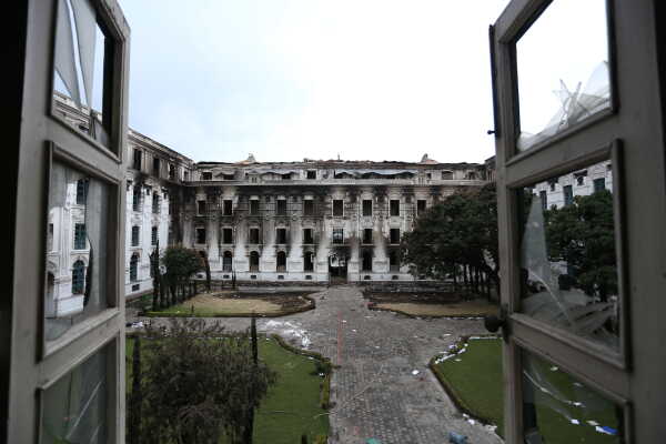 Damage at Singha Durbar PM and Council Offices Hit During Generation Z Protests