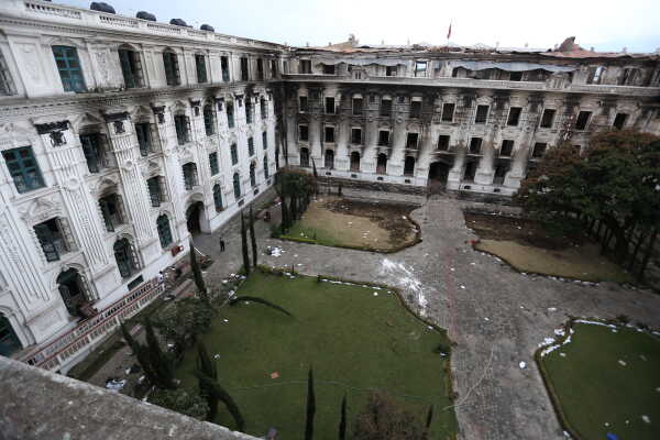 Damage at Singha Durbar PM and Council Offices Hit During Generation Z Protests
