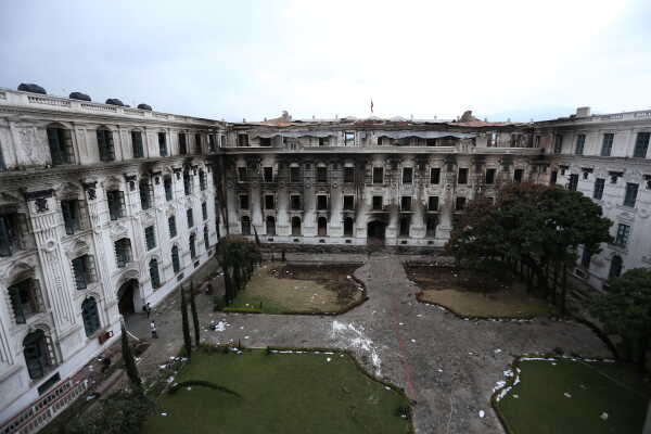 Damage at Singha Durbar PM and Council Offices Hit During Generation Z Protests