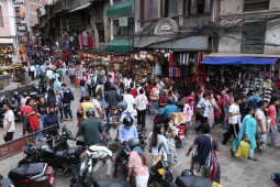 Dashain festival Approaches, Markets in Kathmandu Bustle with Activity