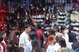 Dashain festival Approaches, Markets in Kathmandu Bustle with Activity