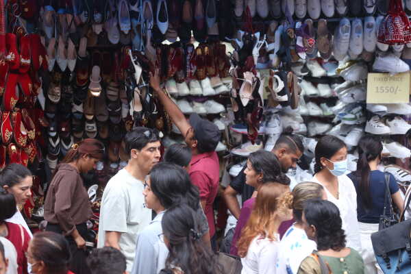 Dashain festival Approaches, Markets in Kathmandu Bustle with Activity