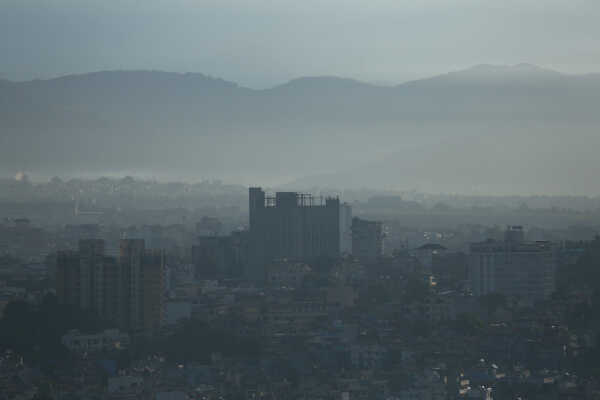 Early Morning View of Kathmandu Valley, Nepal