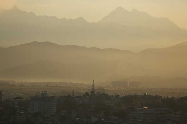 Early Morning View of Kathmandu Valley, Nepal