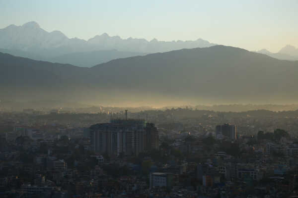 Early Morning View of Kathmandu Valley, Nepal