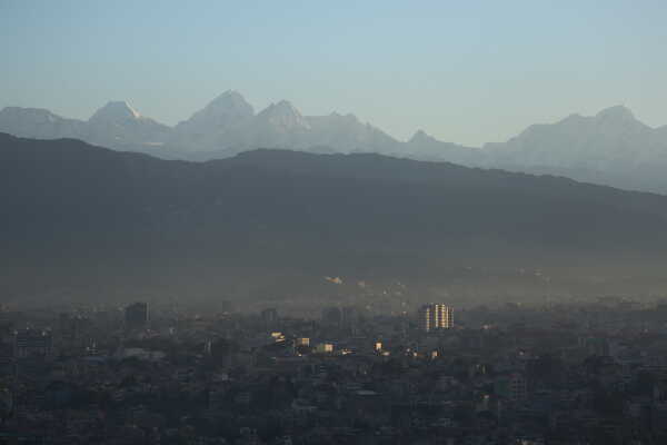 Early Morning View of Kathmandu Valley, Nepal