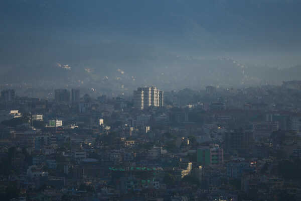 Early Morning View of Kathmandu Valley, Nepal