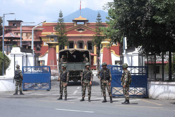 Enhanced Security at Shital Niwas Following Gen Z Movement in Nepal
