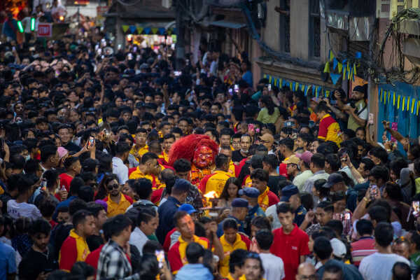 Indra Jatra Festival.