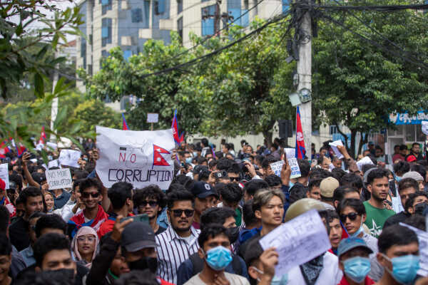 Gen Z Protest, Kathmandu Nepal