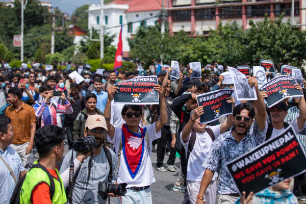 Gen Z Protest, Kathmandu Nepal