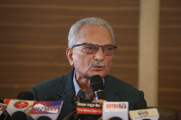 Former Prime Minister Dr. Baburam Bhattarai Holds Special Press Conference