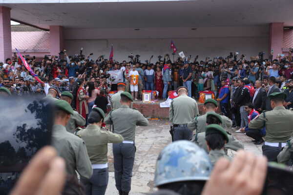 Gen-Z Protest Victims in Kathmandu Laid to Rest with National Honors